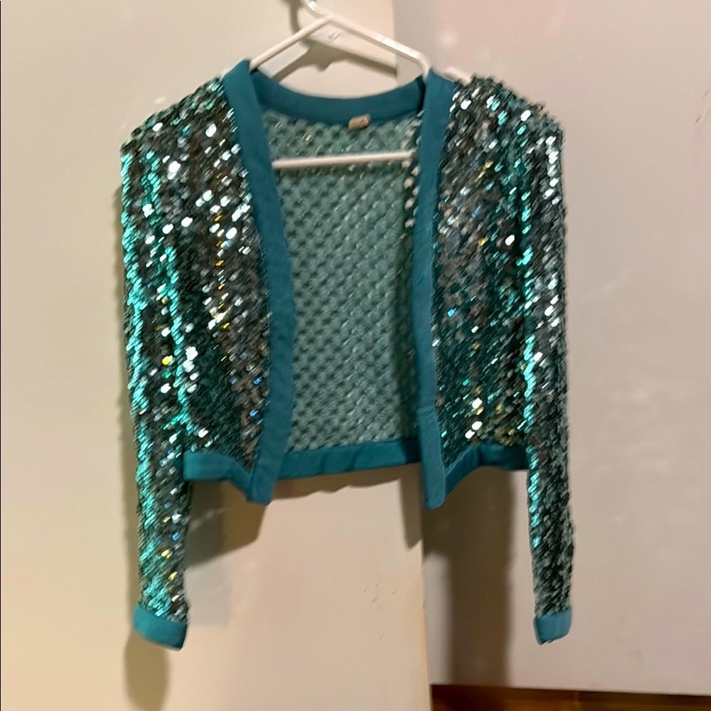Vintage Sequin Embellished Jacket